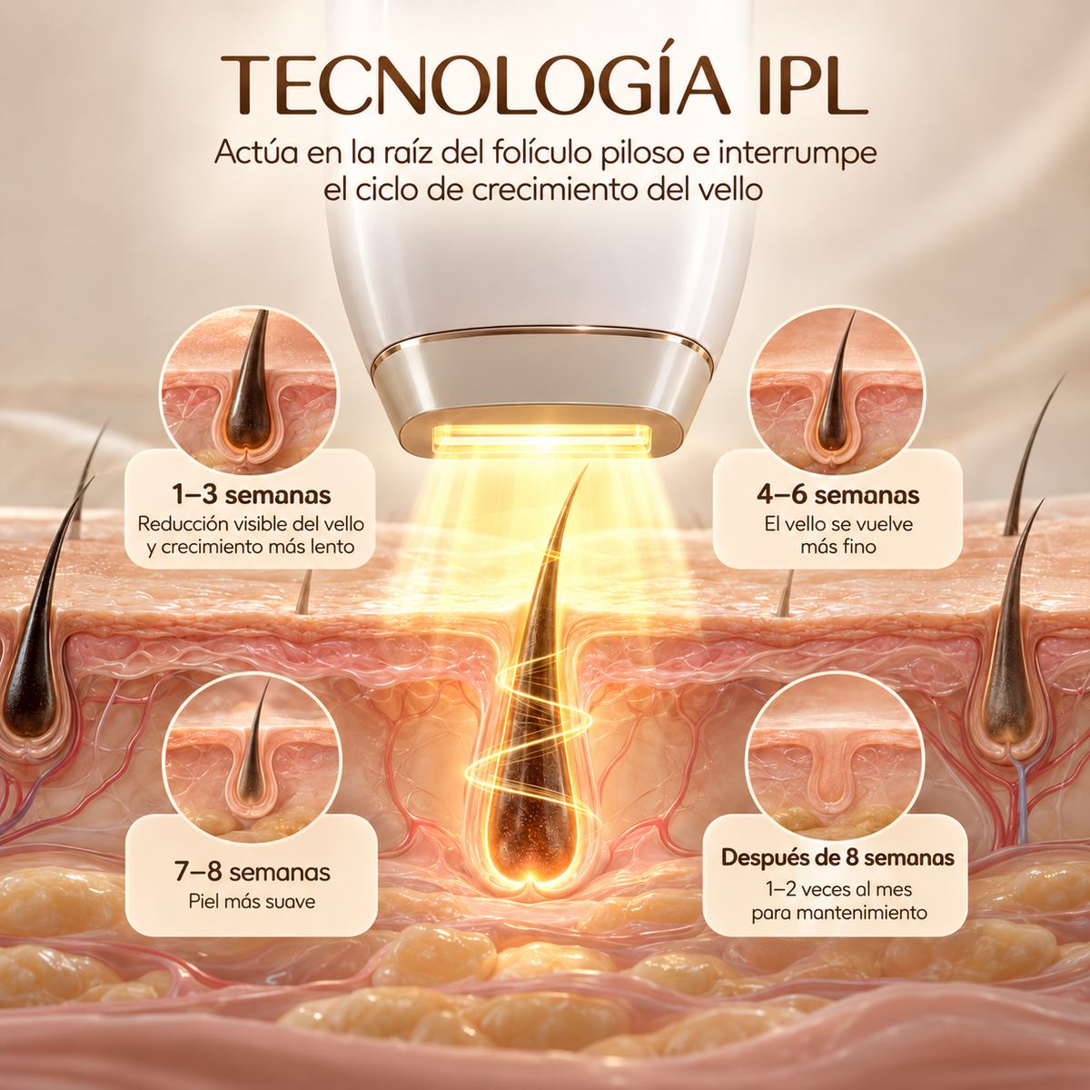 Depiladora de laser IPL