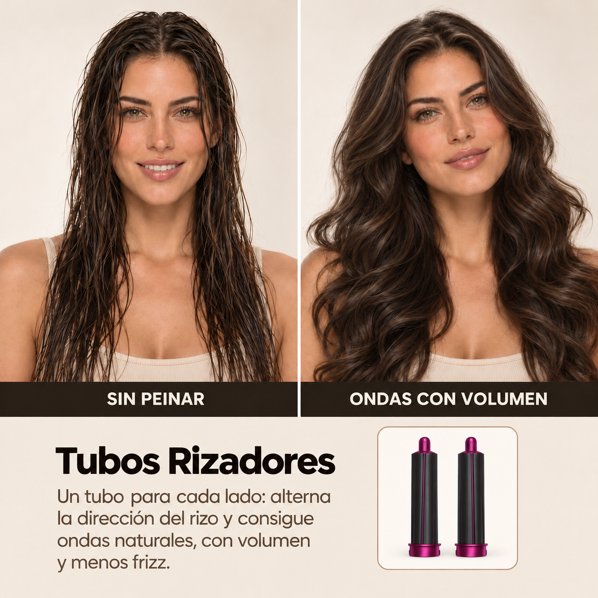 Zenda Secador y Moldeador 5 en 1
