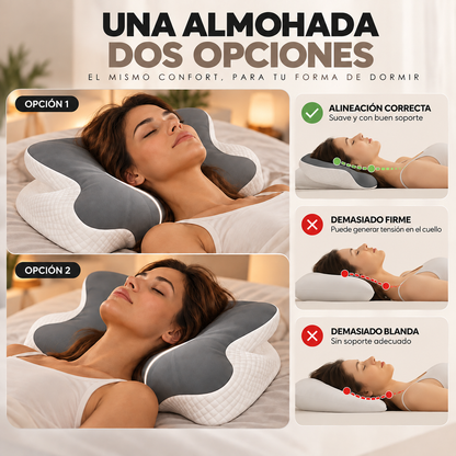 Almohada Cervical Mariposa
