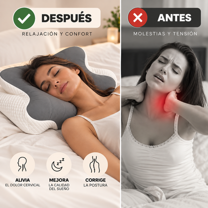 Almohada Cervical Mariposa