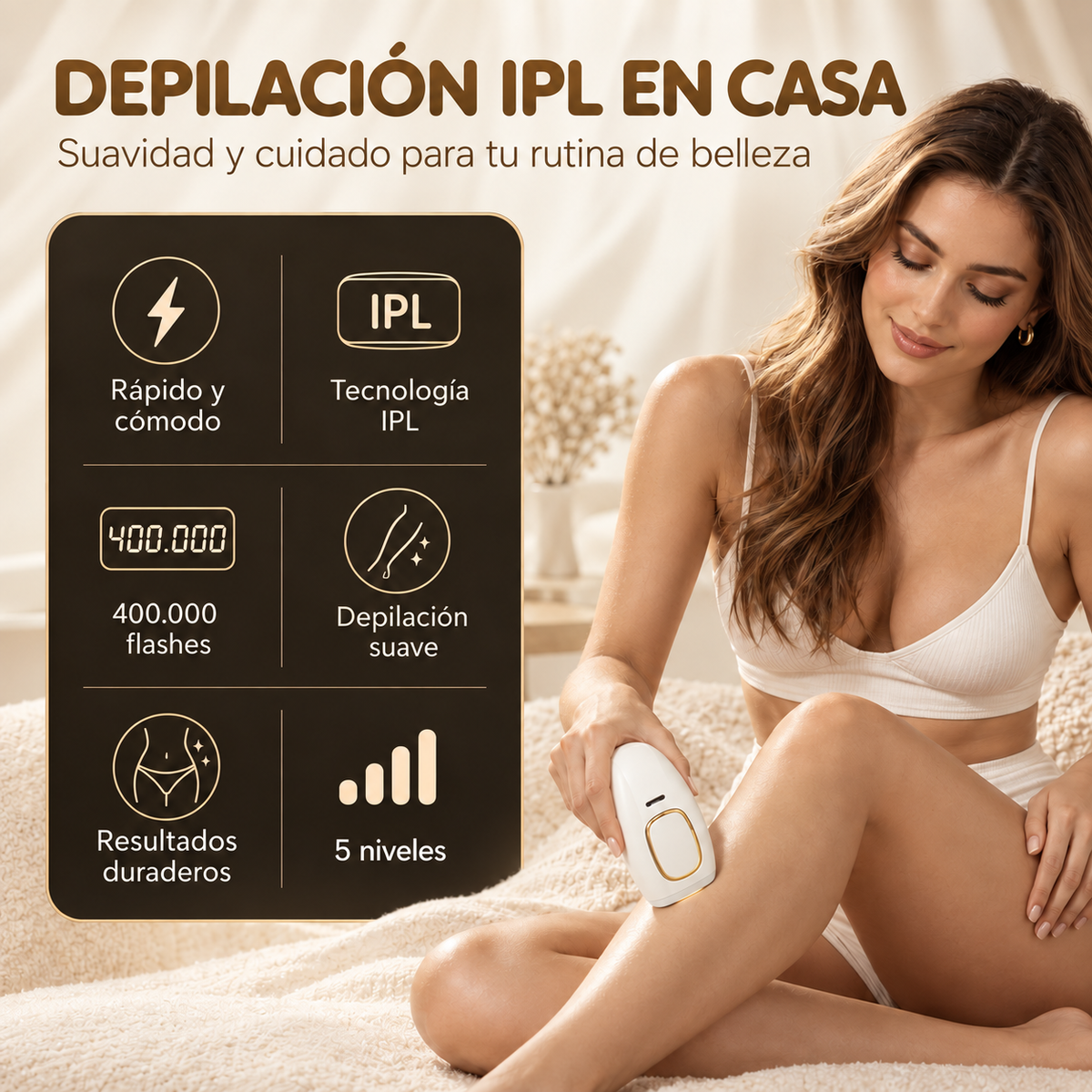 Depiladora de laser IPL
